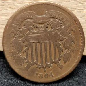 1864 Two Cent