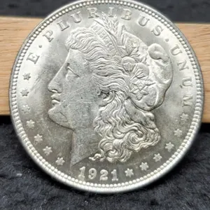1921 Morgan Dollar Unc.
