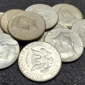 (10) 40% Silver K. Half Dollars