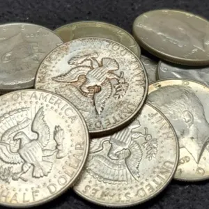 (10) 40% Silver K. Half Dollars