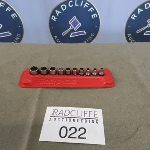 Snap-On sockets in magnetic rack, 3/16�9/16