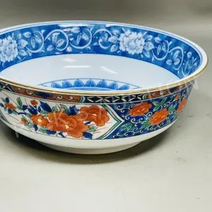 Tiffany & Co porcelain Asian Imari floral bowl