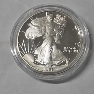 1991 S American Silver Eagle Proof