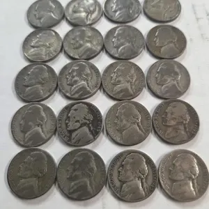 20 war nickels/ 35% silver