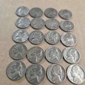 20 war nickels/ 35% silver