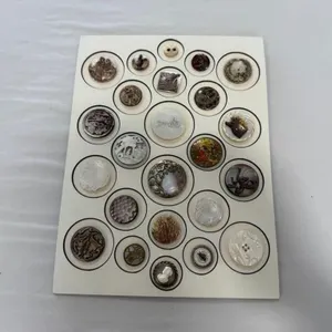 24 fine shell buttons