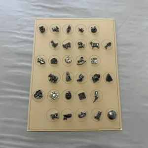 30 Danforth pewter buttons
