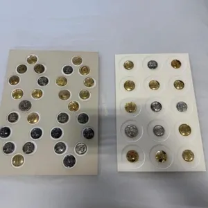 2 cards of livery buttons