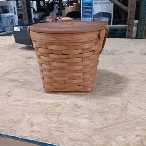 Longaberger Fruit Basket With K.S. Lanam Co Lid.