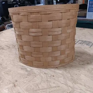 Longaberger Basket.  Approx 12.5 Inches Tall, 14