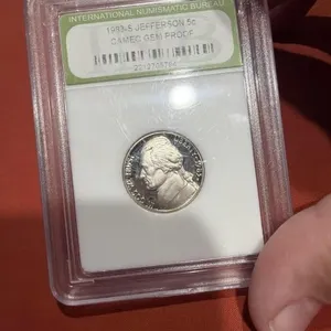 1983 Jefferson nickel gem proof