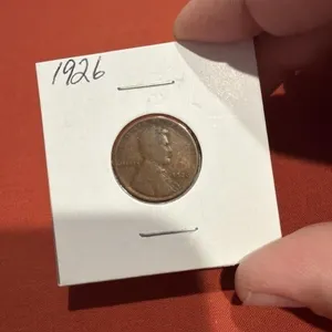 1926 one cent