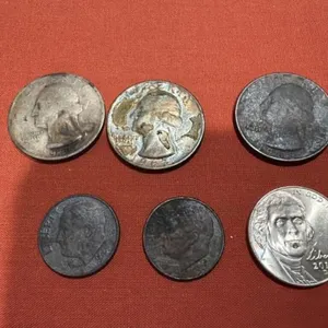 1935 quarter, 1967 quarter, 1968 quarter, 1994