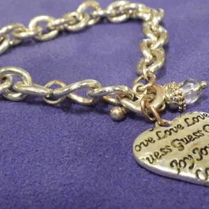 Bracelet w/charm (small)