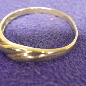 Ring *stamped 10K* (size 7)