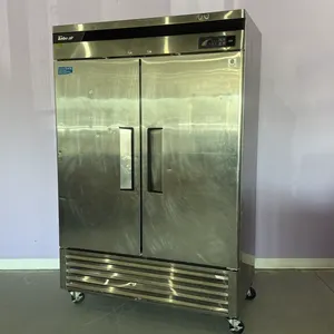 Turbo Air TSF-49SD-N 54" 2-Door Reach In Freezer with Casters