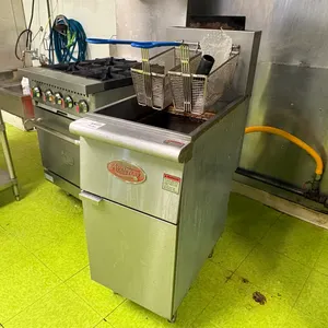 Avantco FF300-N Natural Gas Floor Fryer