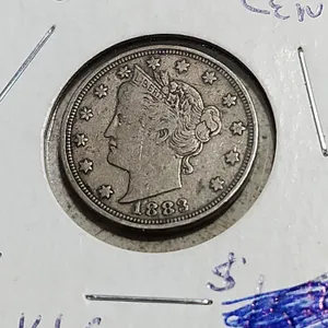 1883 V Nickel No Cents