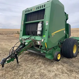 2018 John Deere 560M Round Baler, SN: 1E0560MDCJJ446328