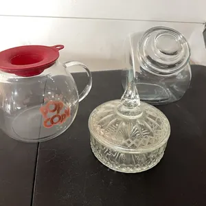 Cookie jar, Corn popper, candy dish