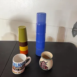 Glasses, cups