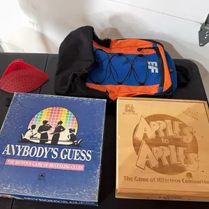 Games, backpack