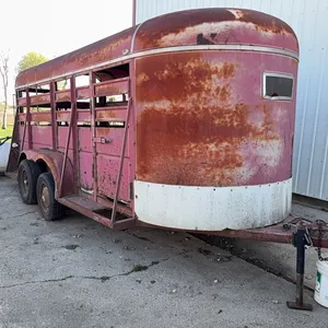 1981 Show Livestock Trailer