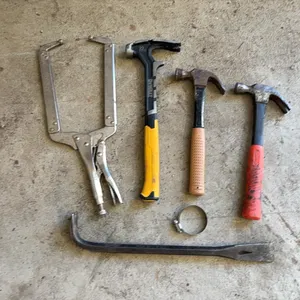 Hammers, Clamp & Pry Bar