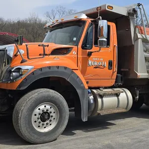 2015 International WorkStar 7600 Dump Truck with Plows