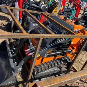 Mini Skidsteer Loader - Orange