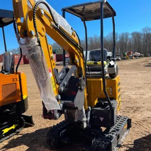 Mini MX12RX Excavator - Yellow/Orange
