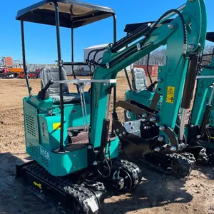 Mini H15R Excavator - Green