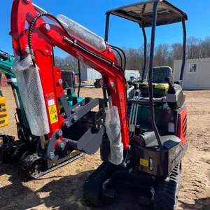 Mini MX15RX Excavator - Red