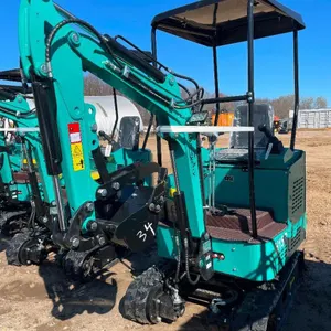 Mini H15R Excavator - Green