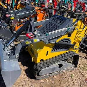 Mini Skidsteer Loader - Yellow