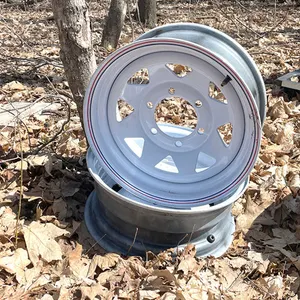 (2) 6-Hole Trailer Rims