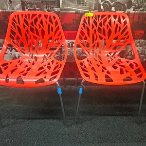 2 Poly/Metal Chairs