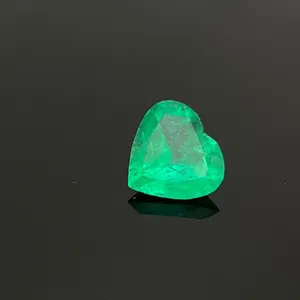 Heart Shaped 6 Carat Emerald Gemstone