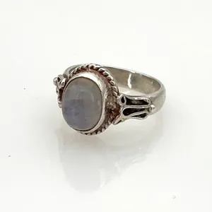 Sterling Silver Moonstone Ring