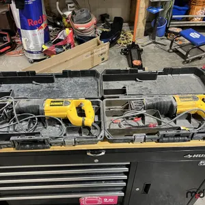 (2) DeWalt Reciprocating Saws & Cases