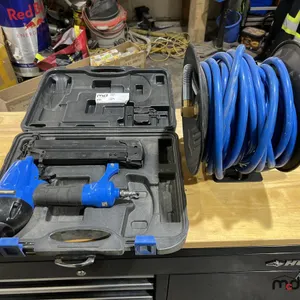 MasterCraft 3-in-1 Air Nailer & Air Hose Reel