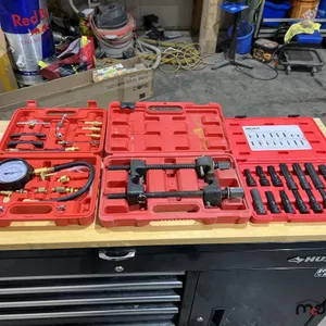 Neiko Locking Lug Nut Set, Neiko Strut Compressor Set & Fuel Injection Pressure Pump Test Gauge Set