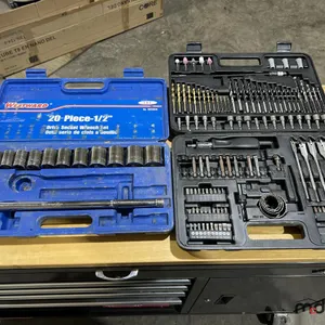 Drill & Screwdriver Bit Set & Westward 1/2" Socket Set