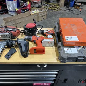 Assortment of Corded & Cordless Power Tools, Socket Set & Socket Set Screws