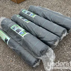 Unused Woven Landscape Fabric, W6'×300', 300' rolls (10 of) 