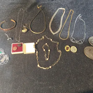 Selection of Fashion Jewelry Pieces, Edmonton Water & Sanitation Vintage Awards