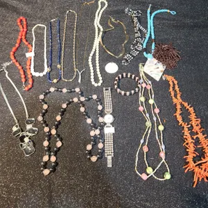 Assorted Fashion Jewelry- Necklace, Bracelet, Oscar de la Renta Watch