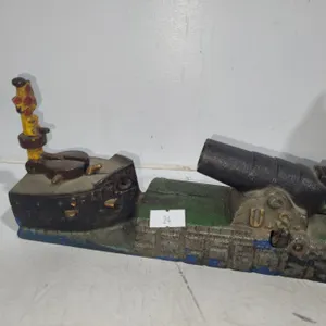 Vintage Coin Bank: "U.S vs Spain" 8 W, 4 T 