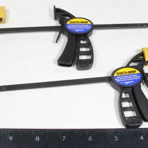 PAIR OF QUICK-GRIP CLAMPS