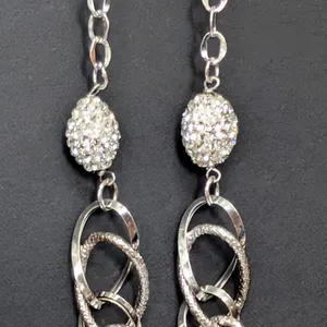 10K(3.6G), CZ EARRINGS, SUGGESTED RETAIL VALUE $2000